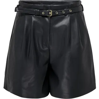 Only Female Shorts in Lederoptik ONLHEIDI Faux Leather Shorts NOOS OTW