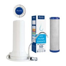 Alvito Auftisch-Wasserfilter Basic mit Filtereinsatz
