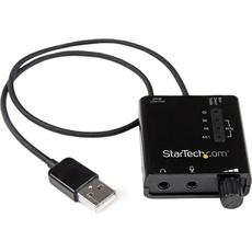 Bild Externe USB Soundkarte mit SPDIF Digital Audio und Stereo Mic (ICUSBAUDIO2D)