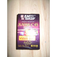 Fuji S-VHS-C EC 45min VHS-C-Videokassette