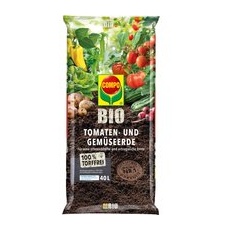 Compo Bio Tomaten- und Gemüseerde torffrei 2.040 l (51 x 40 l) 1 Palette