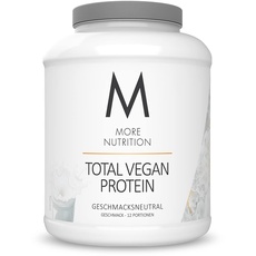 Bild MORE Vegan Protein V3 - Geschmacksneutral - 600g