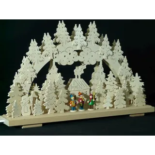 Schwibbogen mit Laternenkinder Größe =50x31cm NEU Leuchterbogen Lichterbogen