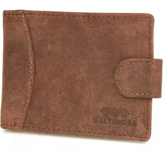 Visitenkartenetui aus Leder für 20 Dokumente BELTIMORE - Braun