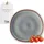Frühstücksteller Lave 23 cm beige