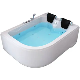 Blue Ocean XL Whirlpoolbadewanne 120 x 180 cm links