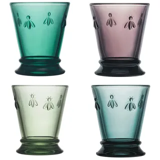 La Rochère Biene Abeille Wasserglas 0,26 l 4er Set