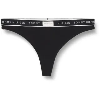 Tommy Hilfiger Damen String Thong Tanga, Schwarz (Black), XL