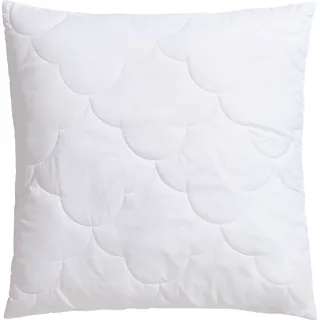 Microfaserkissen OTTO HOME "Mondschein, Kopfkissen 1-tlg. oder 2-tlg. 40x80 oder 80x80 cm", weiß, B:80cm L:80cm, Bezug: 100% Polyester. Füllung: 100% Polyester, Kopfkissen, Microfaserkissen, Kissen, allergiker geeignet (für Hausstauballergiker)