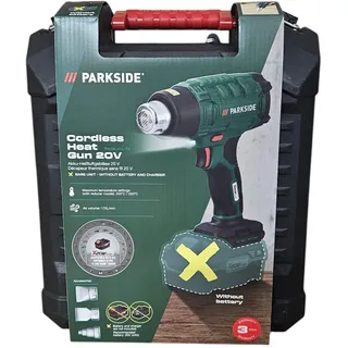 Parkside 20 V PHLGA 20-Li A1 schnurlose Heißluftpistole