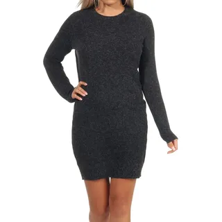 Vero Moda Strickkleid Mini Meliert Schwarz M