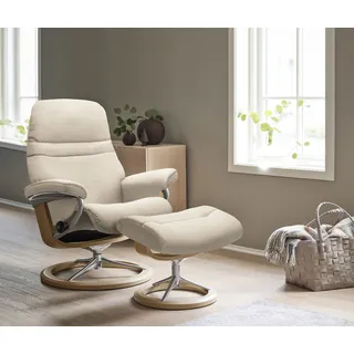 Stressless® Relaxsessel »Sunrise«, mit Signature Base, Größe S, Gestell Eiche Stressless® beige JASMINE