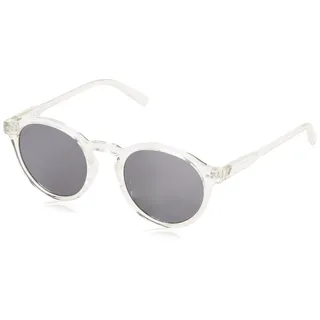 ALPINA Sneek, Ultraleichte, stylische Unisex-Sonnenbrille mit verspiegelter Scheibe und idealer Passform für Erwachsene, 100 Prozent UV-A, UV-B und UV-C-Sonnenschutz,transparent gloss