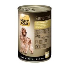 SELECT GOLD Sensitive Adult Huhn mit Steckrübe 6x400 g