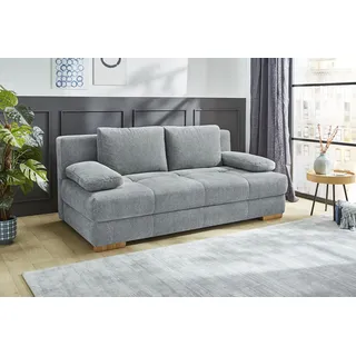 Jockenhöfer Schlafcouch Polyester 2-Sitzer Grau