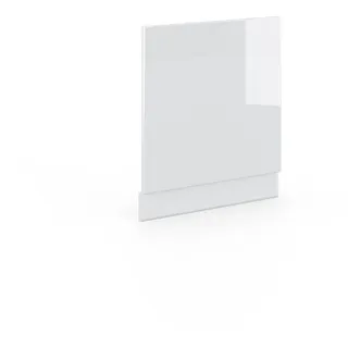 Vicco Unterschrank Frontblende Fame-Line 60 x 67,4 x 1,6 cm Weiß Hochglanz