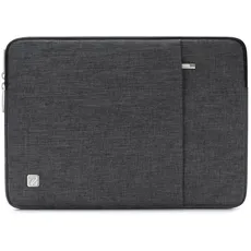 NIDOO Laptop-Schutzhülle, 15,6 Zoll, wasserdicht, für Lenovo IdeaPad 3 5 530S/ThinkPad P53S E595 L590/15,6 Zoll, Dell Precision 3550 3551 7540 7550, Dunkelgrau
