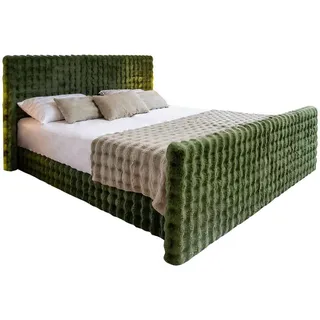kaiser möbel Boxspringbett 160 x 200 cm H3 Grün