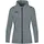 Trainingsjacke Steingrau/Schwarz 40