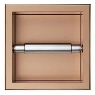 Unterputz Wandnische Toilettenpapierhalter WALL BOX PAPER 1 Kupfer - kupfer - 17.3 cm X 17.3 cm X 17.3 cm