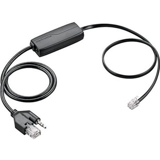 Plantronics 87327-01 EHS-Modul APD-80 für Savi und CS500 Serie (Grandstream), Schwarz