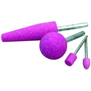 Faiot abrasivi MP15X20CIL216/11A - Muela vastago 6mm cilíndrico 15x20mm grano 46 rosa