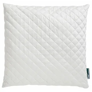 fan Baby Alpaka Kissen 80 x 80 cm Weiß