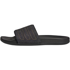 Bild Unisex Adilette Comfort Slide Sandal, Core Black Preloved Yellow Core Black, 40.5 EU