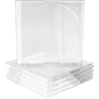 MediaRange CD-Leerhülle für 1 Disc, transparentes Tray, BOX24
