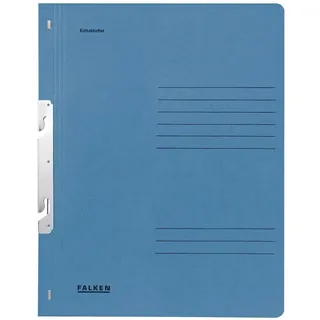 Falken Einhakhefter Karton blau DIN A4, 1 St.