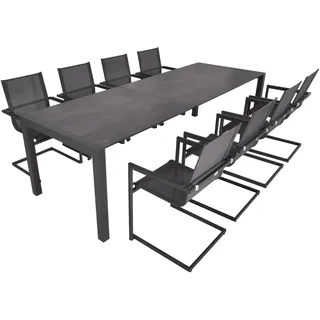 Garden Pleasure SOPHIA Set 9-tlg. Grau