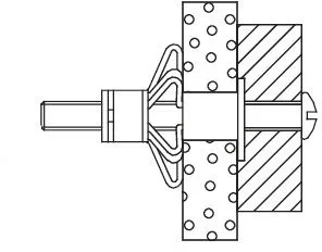 Bild von 5x52 S B Hohlraumdübel 60mm 48042 20St.