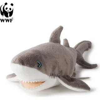 WWF Plüschtier Weißer Hai (38cm) lebensecht Kuscheltier Stofftier Plüschfigur Hai