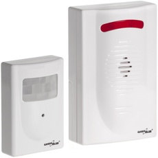 Bild GreenBlue GB3400 Bewegungsmelder Alarm Sensor Funksignal IP44 Wireless Mini Alarm DC3400, IP44, bis 120m