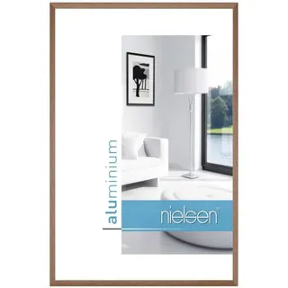 Nielsen Bilderrahmen , Braun , Metall , rechteckig , 50x70 cm , Bilder & Rahmen, Bilderrahmen, Bilderrahmen & Fotorahmen