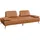 Sofa WIOLO Schlafsofa Daybed Leder cognac