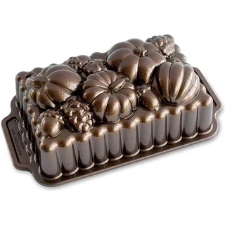 Nordic Ware Harvest Bounty Loaf Pan, Backform