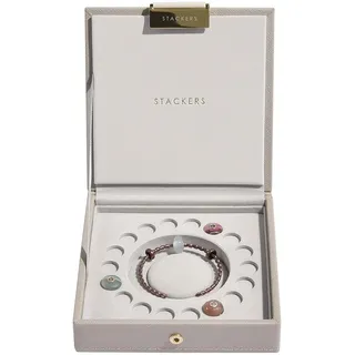 Stackers Schmuckkästchen mit Deckel in Taupe Farbe