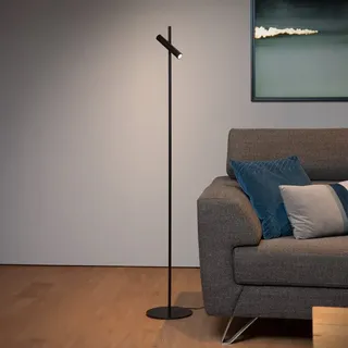 LUCIDE Moderne zylindrische Leselampe 23x140 cm Schwarz