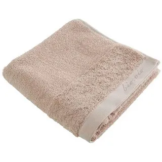 Bio:Vio Badetuch , Taupe , Textil , Uni , 90x180 cm , Gots , Heimtextilien, Badtextilien, Badetücher