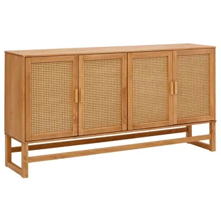 OTTO home Sideboard Linz 170 x 90 x 38 cm Honigfarben / Braun