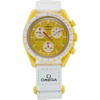 Omega x Swatch - Mission to Sun - Original mit Zertifikat - Weiß, Gelb