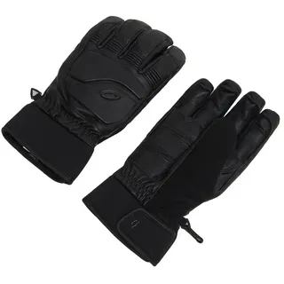 OAKLEY Peak Leather Gloves Blackout M