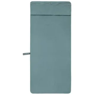 Dyckhoff Mikrofaser Sporttuch Struktur Handtuch 180 x 180 cm petrol