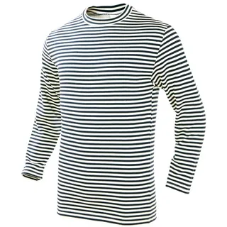Mil-Tec Marine Winter, Pullover - Dunkelblau/Weiß - XS