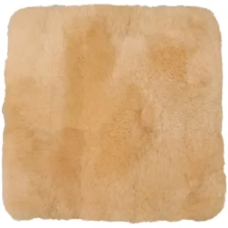 Sitzkissen HEITMANN FELLE "Lammfell Patchwork", beige, B:35cm L:35cm, Lammfell, Polyester, Dekokissen_Sitzkissen_Kissenhüllen, Sitzkissen, Sitzauflage, eckig, 35x35 cm, echtes Lammfell, weich & kuschelig