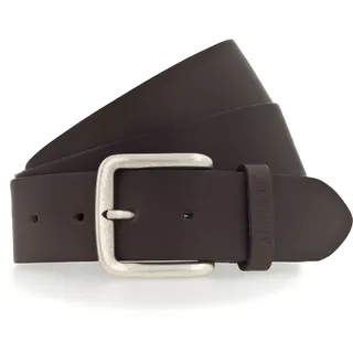 Mustang Herrengürtel Leder 4 cm braun 85