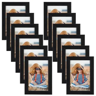 exyglo Modern schwarz 10x15 cm 12er Set