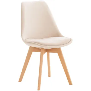 CLP Esszimmerstuhl Samt beige