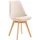 Esszimmerstuhl Samt beige